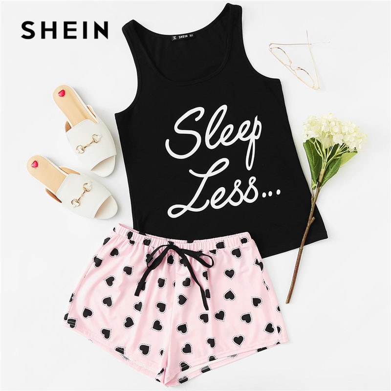 Pijamas cortos mujer shein store
