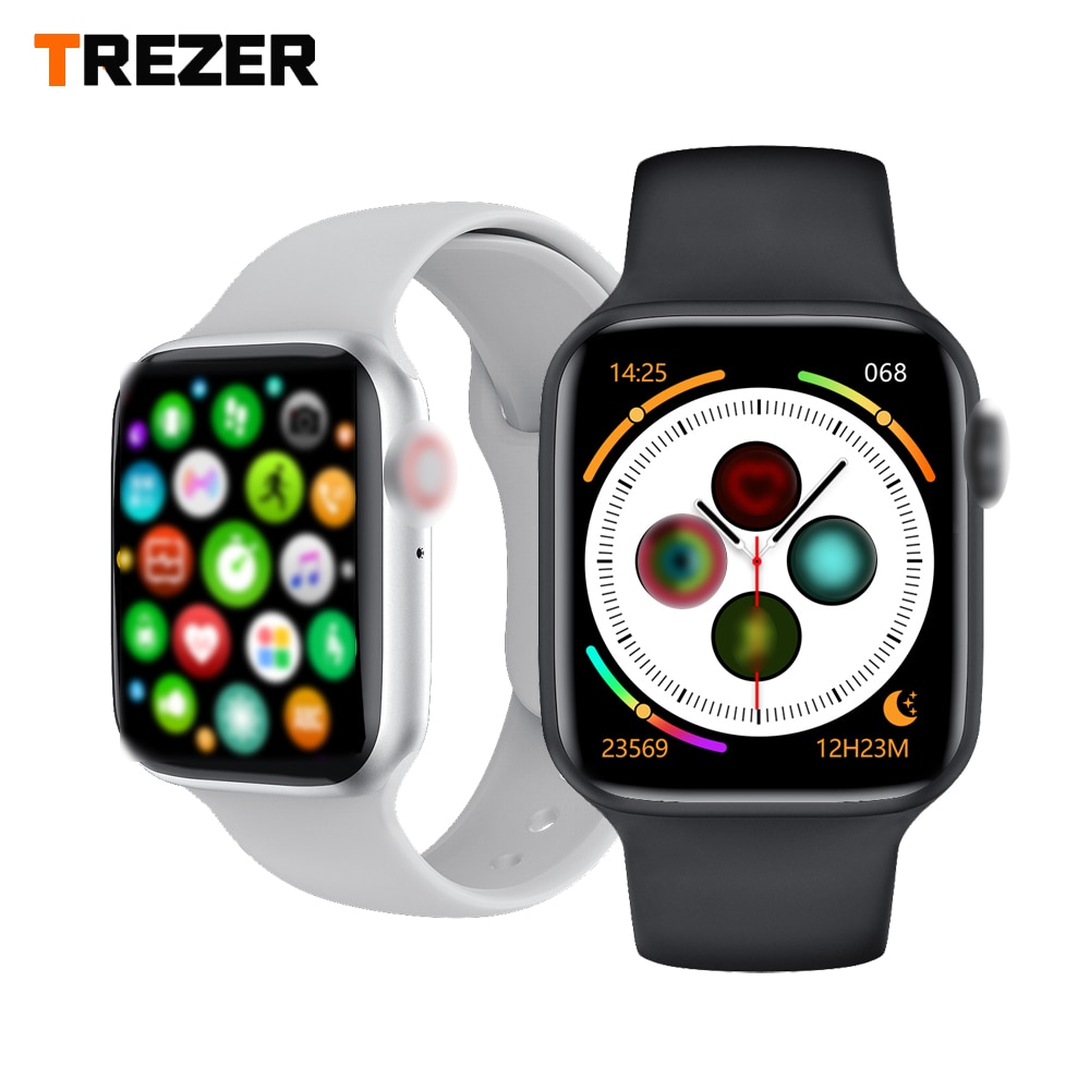 Reloj deportivo inteligente TREZER IWO 26 1,75 pulgadas 320*385 IPS pantalla completamente táctil Smartwatch hombres y mujeres llamada Bluetooth mejor que IWO 8 12