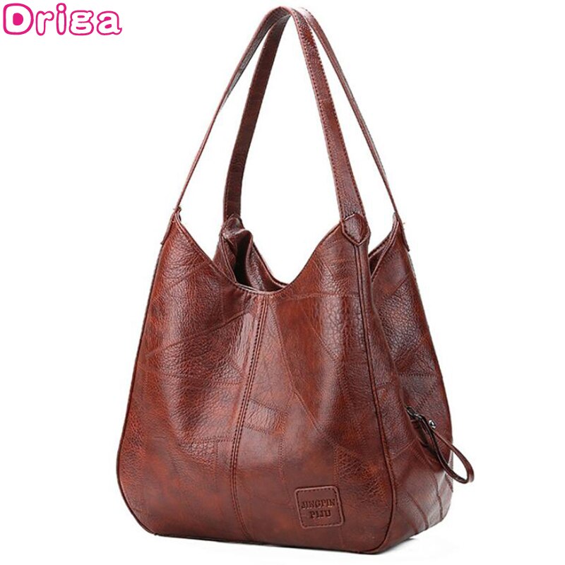 Driga-Bolso de mano Vintage para mujer, bandolera de diseñador de lujo, con asa superior, de marca de moda, 2020