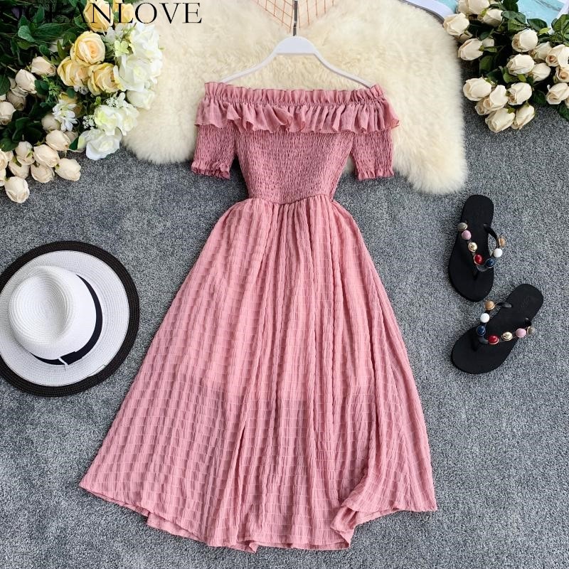 Vestidos hombros descubiertos 2020 clearance