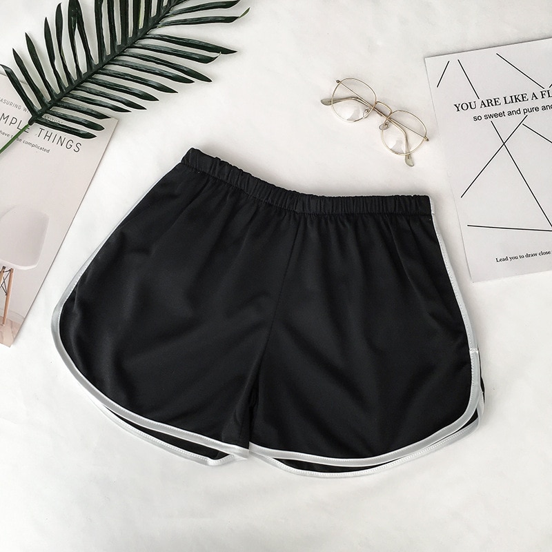 Pantalones cortos sencillos e informales para mujer Shorts