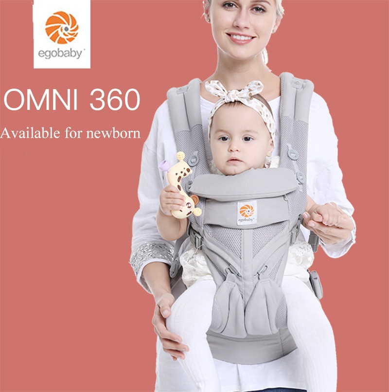 Egobaby-portabebés ergonómico para bebé, cabestrillo para bebé de chico infantil, cabestrillo para bebé frontal, portabebés envolvente para bebé de 0 a 36 meses