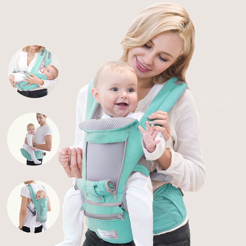 Portabebés, portabebés con taburete de cintura, portabebés con asiento de cadera para lactancia materna-adaptarse a recién nacido, infantil y niño pequeño