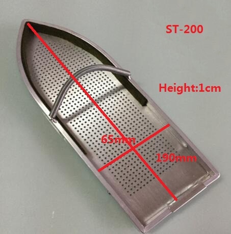 Partes eléctricas de hierro, tablero de protección de hierro de aluminio, ST-200, 19x65x10mm