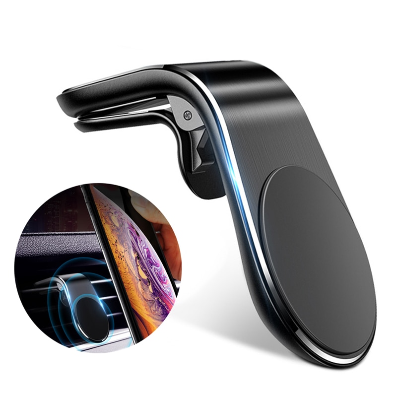 Soporte para teléfono para xiaomi redmi note 5a mi note 8 360, soporte magnético metálico para ventilación de aire, soporte para GPS para coche