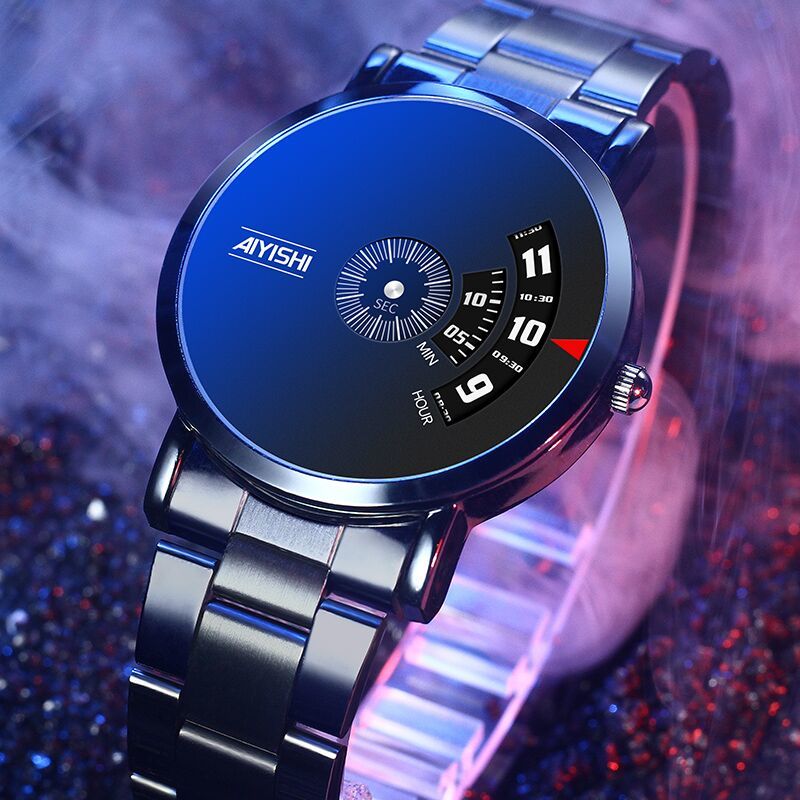 Reloj de cuarzo para hombre reloj inteligente automatico cronografo Digital deportivo correa de acero 2020 Ranero Logistic