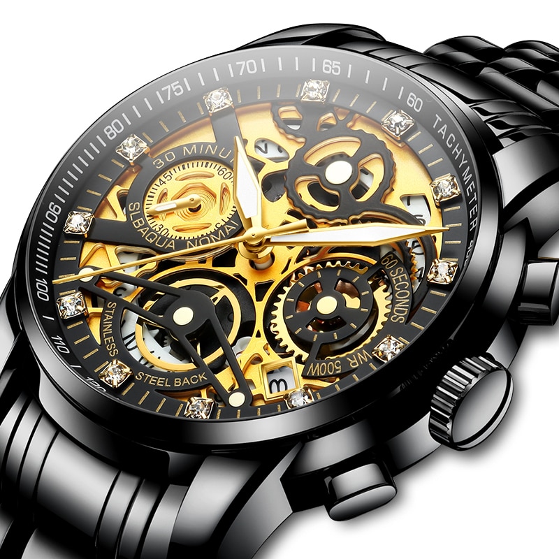 Reloj stainless clearance steel back deportivo