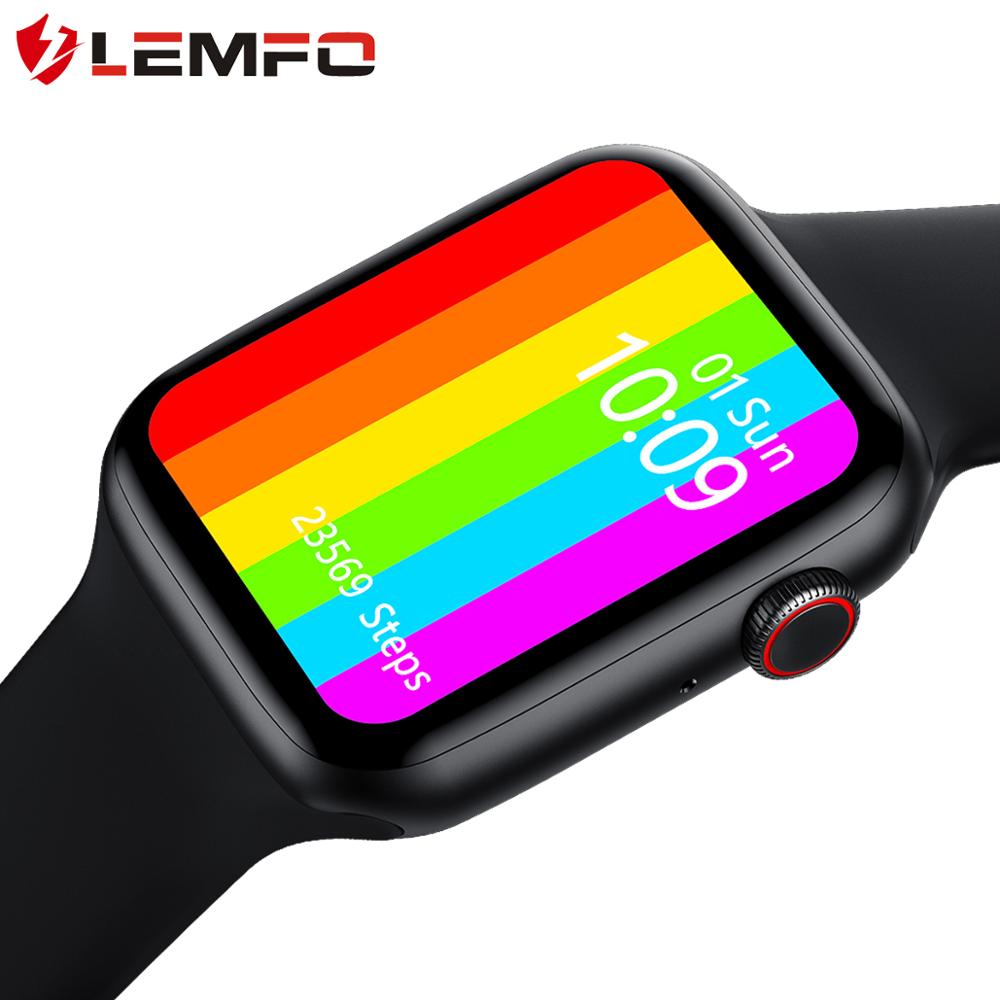 LEMFO W26 reloj inteligente resolución 320*385 IP68 impermeable 1,75 pulgadas ECG Bluetooth llamada temperatura corporal para hombres IOS Android