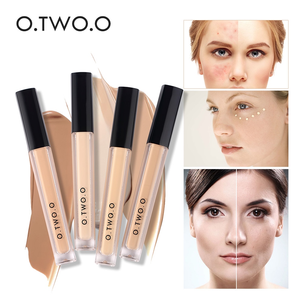 O.TWO.O Maquillaje corrector líquido profesional para ojos, nueva crema, ahora en una conveniente oferta, disponible en 4 colores