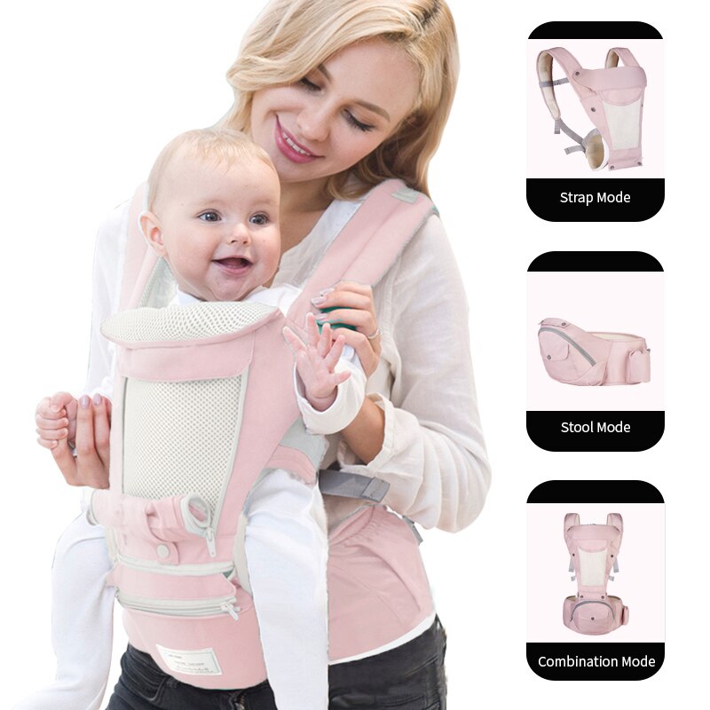 LazyChild-portabebés para bebé de 0 a 36 meses, portabebés con arnés frontal para bebé