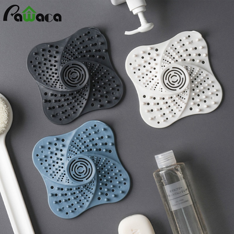 Tapa Anti-bloqueo para el pelo, tapón para el pelo, trampa para el desagüe para el suelo de la ducha, cubiertas para el fregadero, filtro, accesorios para el baño y la cocina