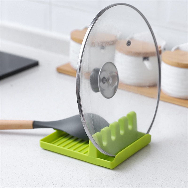 Espátula creativa para cocina, soporte para espátula, palillos, soporte de cuchara, utensilios de cocina, 1 Uds.