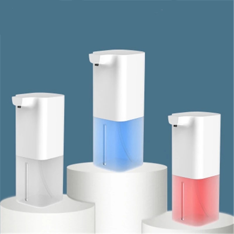 Dispensador automático de jabón de espuma con carga USB, dispositivo dispensador de jabón líquido de inducción inteligente, automático, desinfectante de manos, para Cocina