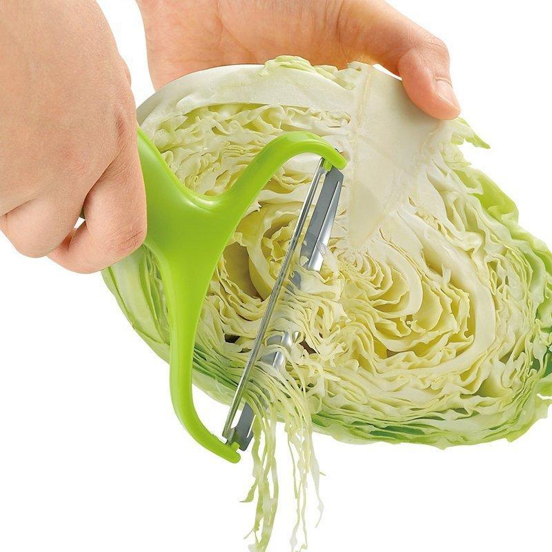 Herramientas de cocina pelador de verduras de acero inoxidable, ralladores de repollo, rebanador de papas para ensalada, artículos de cocina