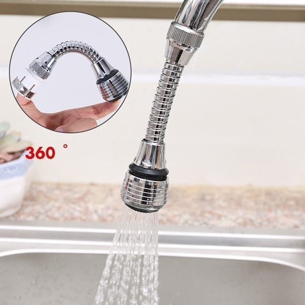 Gadgets de cocina aireador de grifo 2 modos 360 grados ajustable filtro de agua difusor ahorro de agua boquilla para grifo conector ducha. Q