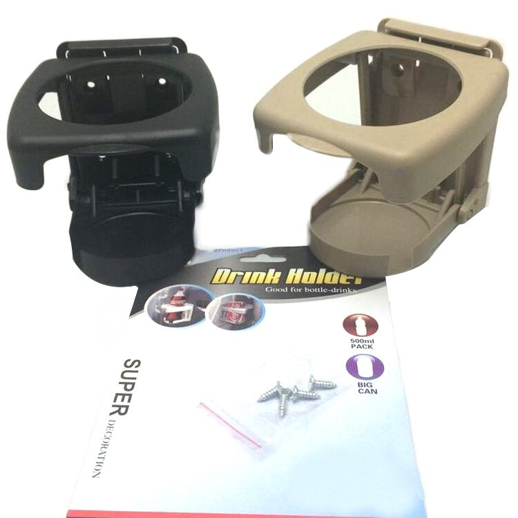 Soporte Universal plegable para botella de coche, soporte para SUV, barco, furgoneta, soporte de lata, accesorios de Interior de coche