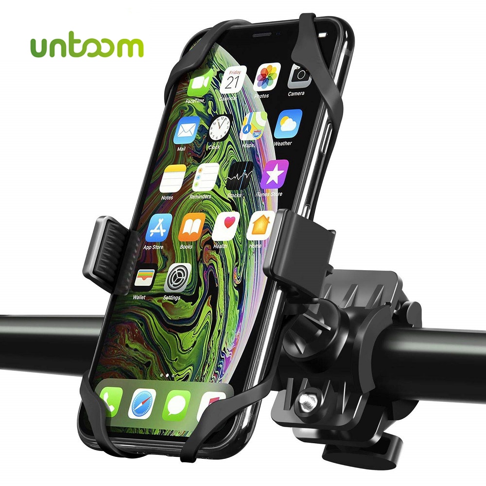 Untoom-Soporte Universal para manillar de bicicleta, para iPhone X, Xs, Max, 8, 7 Plus, Samsung
