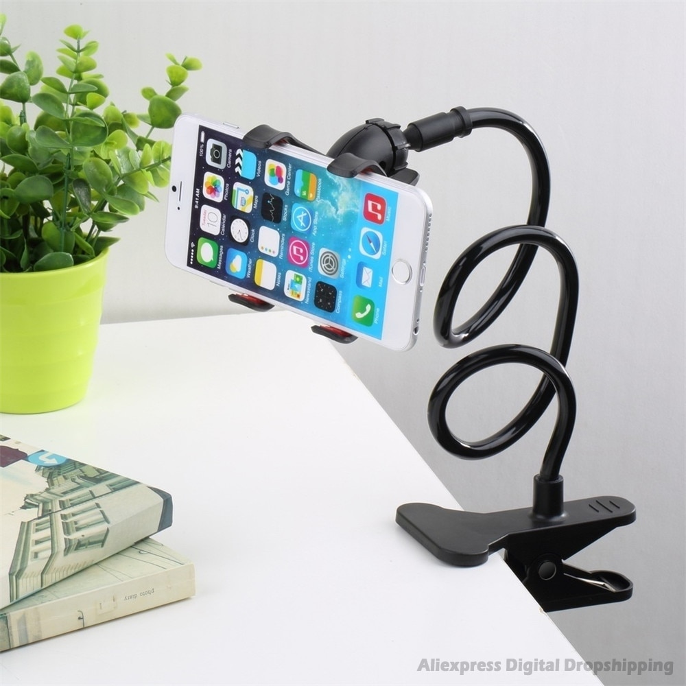 Soporte Universal para teléfono móvil Flexible, ajustable, para cama en casa, escritorio, Smartphone