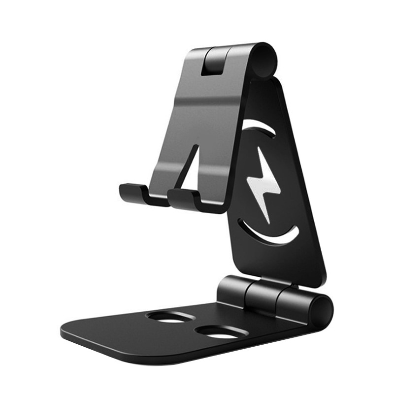 Soportes para teléfono móvil y tableta, ángulo ajustable, soporte de escritorio fijo, Vertical, plegable, para teléfono inteligente