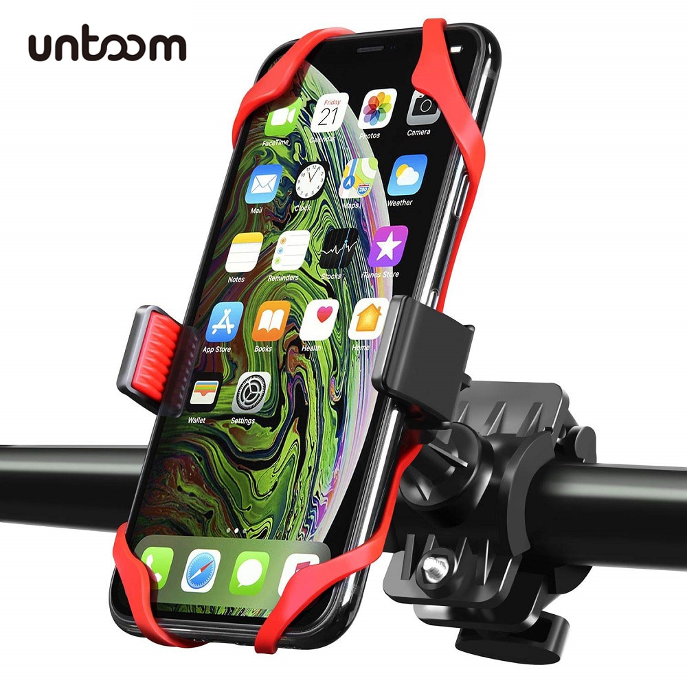 Soporte Universal antideslizante para manillar de bicicleta, para iPhone X, Xs, Max, Samsung, Huawei, Xiaomi, Redmi