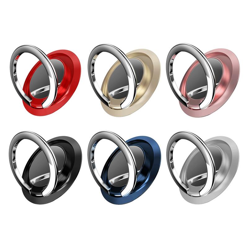 Soporte Universal para teléfono móvil, anillo magnético de Metal para coche, para iPhone, Samsung, HUAWEI y xiaomi, 360