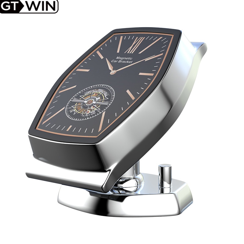 GTWIN-soporte de Coche magnético ajustable, soporte de teléfono para coche con imán 360, soporte giratorio, soporte Universal