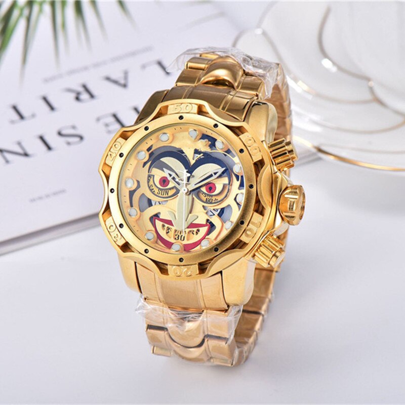 Reloj de pulsera de lujo para hombre, de cuarzo analógico, de negocios, Reloj para Hombres