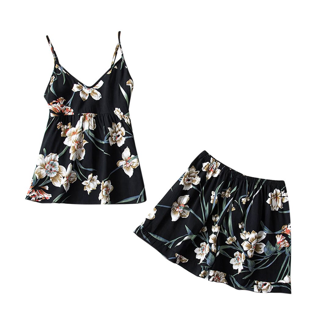 JAYCOSIN ropa de dormir Sexy para mujer lencer a de impresi n